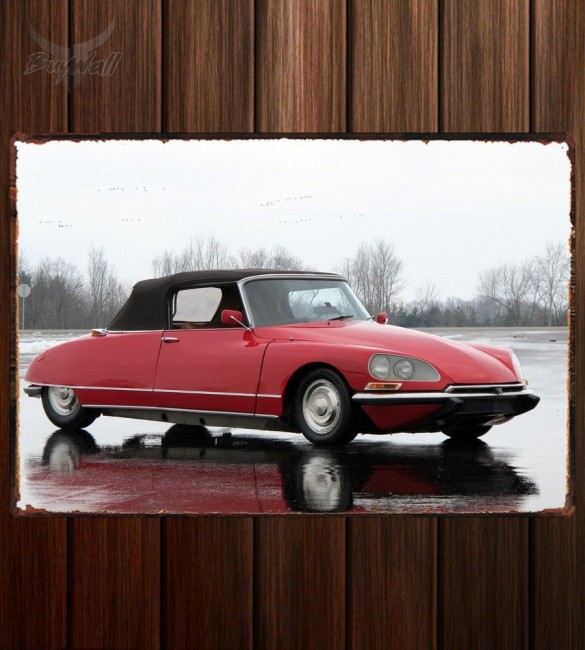 Металлическая табличка Citroen DS 21 Cabriolet 177 Металлическая табличка Citroen DS 21 Cabriolet 177